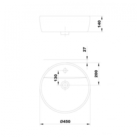 LAVOAR URBAN 45 ALB CU GAURA PENTRU BATERIE [1]