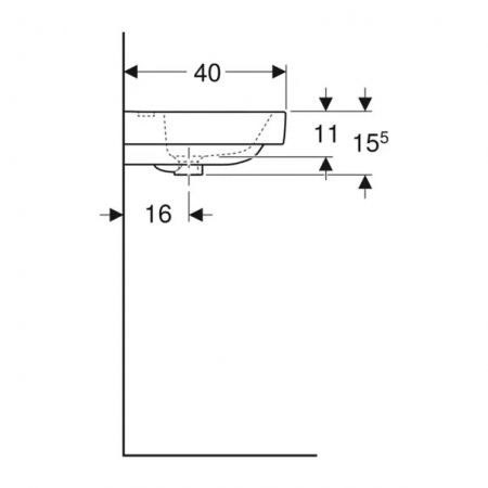 LAVOAR GEBERIT MODO 50 CM [3]