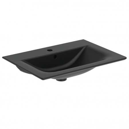 Lavoare - LAVOAR CONNECT AIR PENTRU MONTAJ PE MOBILIER 64 CM,SILK BLACK