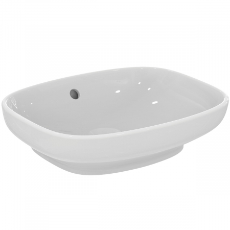 Lavoare - LAVOAR I.LIFE B 45X37 CM, MONTAJ PE BLAT, CU PREPLIN, FARA ORIFICIU BATERIE