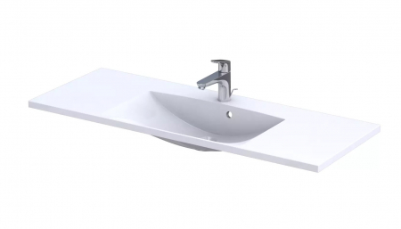 Baie - LAVOAR AMELIA 120 CM MARMURA COMPOZITA,ALB NOU