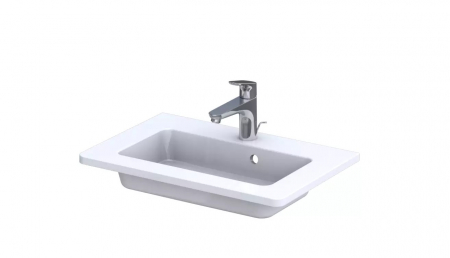 Lavoare - LAVOAR ANNABELLE 60 CM, MARMURA COMPOZITA ALB, NOU