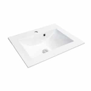 Lavoare - LAVOAR SILVER 60 CM MARMURA COMPOZITA NOU