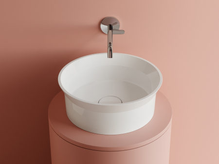 Obiecte sanitare - LAVOAR DRESDA DIAM. 40 CM, H.15.9 , FARA PREPLIN