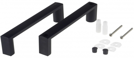 Panouri si usi de dus - Mâner de ușă de duș - pătrat