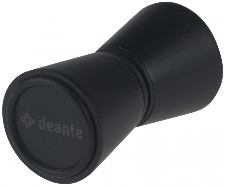 Baie - Mâner de ușă de duș - rotund, Deante, ,Negru