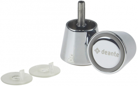 Mâner de ușă de duș - rotund, Deante, ,Cromat [1]