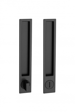 Usi si manere - Maner dreptunghiular pentru usi glisante MN1096Z 153 - negru mat WC Black Mat