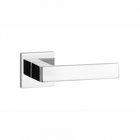 Manere pentru usi - Maner STILE HIRA ROZETA Q SLIM 7MM CP - crom lustruit