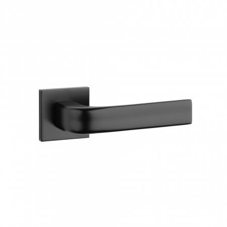 Manere si rozete pentru usi - ManerSTILE JENA ROZETA Q SLIM 7MM BLACK - negru mat