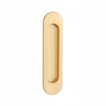Rozete pentru manere - Maner usa oval APRILE 7040 GOLD SATIN - auriu mat