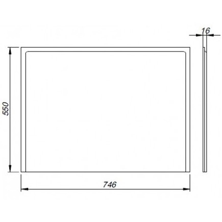 MASCA LATERALA UNI2 800 ALB [1]