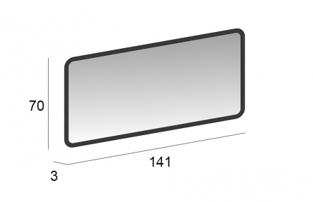 OGLINDA 70X141 H  CU LED SI DEZABURIRE [1]