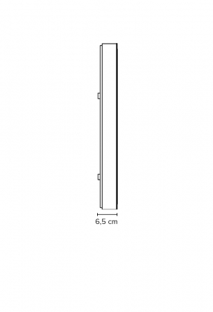 Oglinda extensibila rotunda Miior Moon, diametrul 80 cm, rama aluminiu mat, corp gri lucios, maner U-05S, Led N 4000K [4]