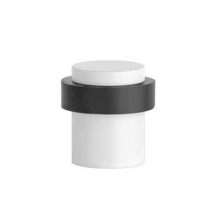 Rozete pentru manere - Opritor de usa STERK 1718 WH - alb mat