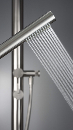 Colonă de duș montat pe pardoseală, pentru grădina sau baia ( interior/exterior ) [4]