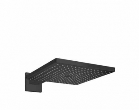 Brate si palarii de dus - CAP DUS RAINDANCE E 300 AIR 1 JET, 300X300MM, CU PRINDERE PE PERETE CU BRAT 390MM, MATT BLACK