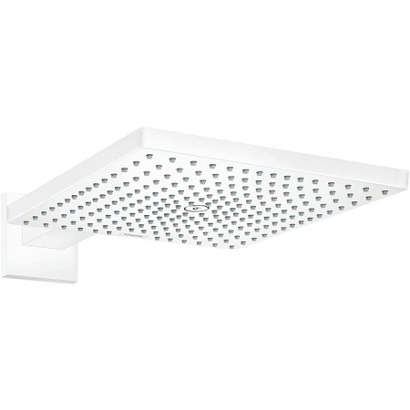 Brate si palarii de dus - CAP DUS RAINDANCE E 300 AIR 1 JET, 300X300MM, CU PRINDERE PE PERETE CU BRAT 390MM, MATT WHITE