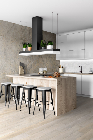 SPC Wall pentru placarea peretilor - Panou SPC Rocko Tiles R104 Rainforest Brown – Design marmorat elegant