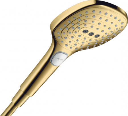 Pare, furtunuri si accesorii dus - PARA RAINDANCE SELECT E120  3 JET, POLISHED GOLD OPTIC