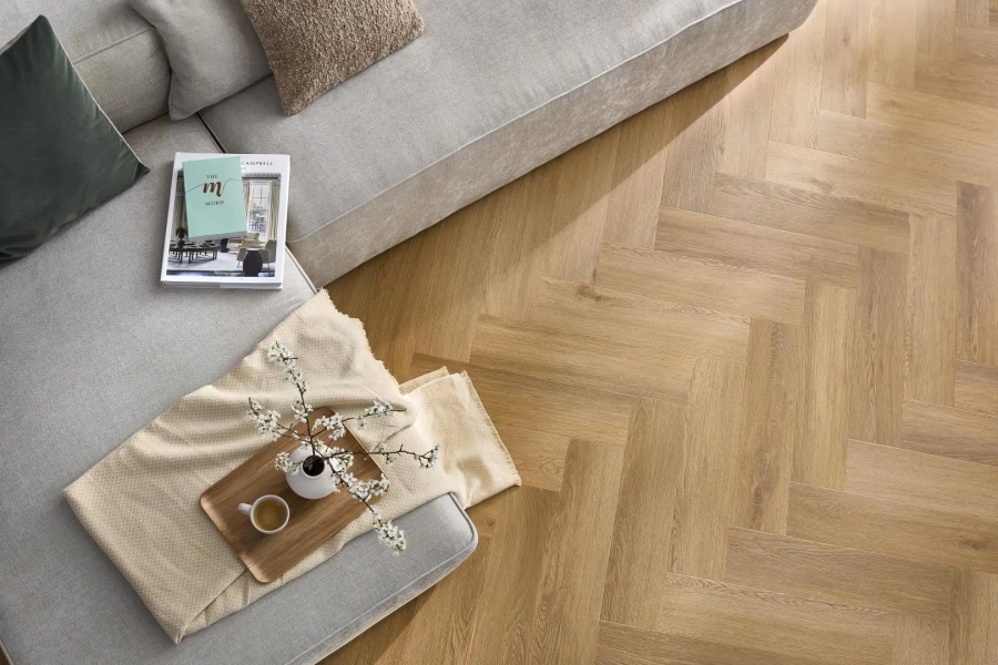 Parchet SPC Arbiton Amaron Herringbone EIR - Stejar Burbon [2]