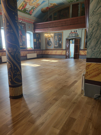 Parchet Triplustratificat Stejar Caramel Grande Scurt [3]