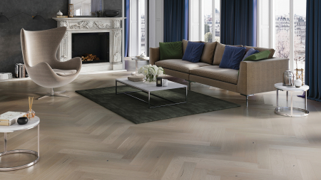 Parchet Triplustratificat - Parchet triplustratificat, Barlinek, Stejar Marzipan Muffin herringbone 130