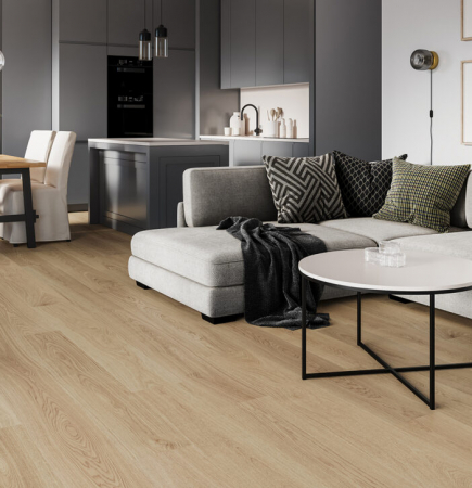 Parchet SPC - Parchet Vinil Barlinek Stejar Flax - substrat inclus-Nuanțe Naturale, Rezistență la Apă și Montaj Rapid