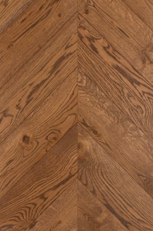 Parchet dublustratificat - Parchet Chevron Forli - stejar Natur închis, periat, hardwax oil Osmo