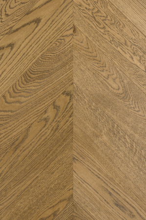 Parchet dublustratificat - Parchet Chevron Urbino - stejar Natur închis, periat, hardwax oil Osmo