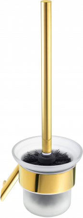 Perii WC - Perie toaletă, montare pe perete, Deante, Silia,auriuiu