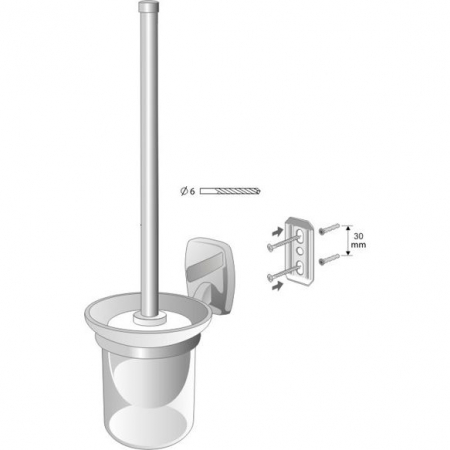 PERIE WC OREGON STICLA CROM SATIN [1]