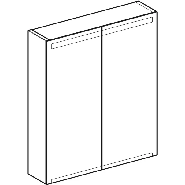 Dulap cu oglindă Geberit Option cu iluminare LED [1]