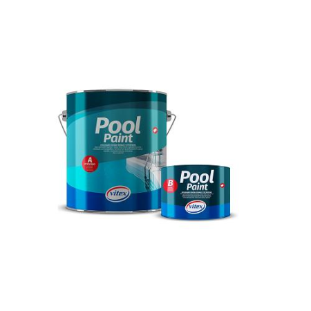 Vopsele speciale - Vopsea bicomponentă pentru piscine VITEX Pool Paint, comp. A+B, albastru, 3,5L
