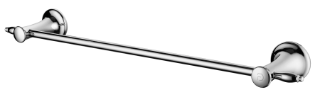 Accesorii de baie - Portprosop simplu Lacrima 450 mm, crom