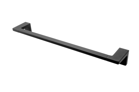 Accesorii de baie - Portprosop simplu Piazza 450 mm, negru