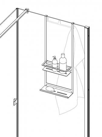 Raft, agățat de cabină [1]