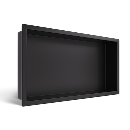 Raft Încastrat Balneo Wall Box One Black – Oțel Inoxidabil & Teflon Negru [5]