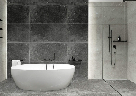 Agățătoare cu montare pe perete, pentru prosoape - 30 cm, Deante, Mokko,Negru [4]