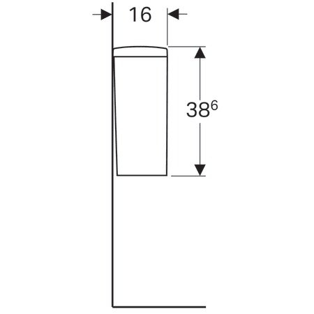 REZERVOR WC SELNOVA SQUARE CU ALIMENTARE LATERALA [4]
