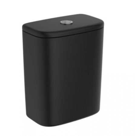 REZERVOR WC TESI, 3/6 L, ALIMENTARE INFERIOARA, SILK BLACK [1]