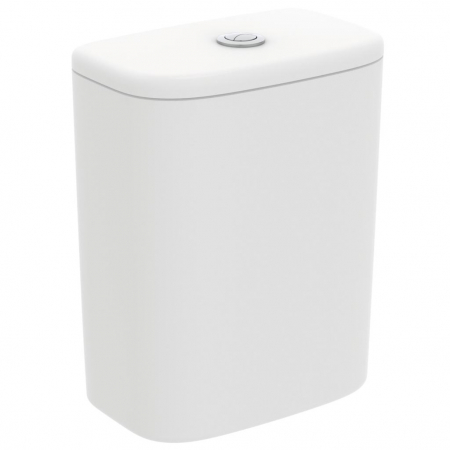 Rezervoare aparente - REZERVOR WC TESI, 3/6 L, ALIMENTARE INFERIOARA, ALB MAT