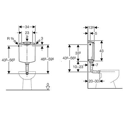 REZERVOR SEMIINALTIME GEBERIT AP 116  CAL. I [1]