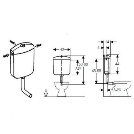 REZERVOR SEMIINALTIME GEBERIT AP 117 CAL.I [1]