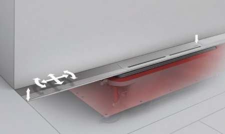 PROFIL DE DUS TECEDRAINPROFILE, 800 MM,  GOLD OPTIC PERIAT [1]