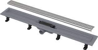 RIGOLA SIMPLE 750 MM PENTRU DUS CU MARGINE PENTRU GRATAR PERFORAT [1]