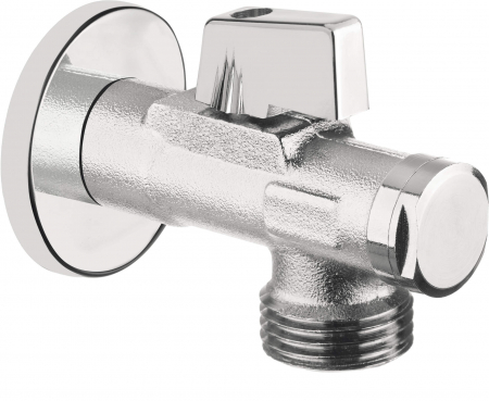 Accesorii diverse - Robinet cu bilă, pentru racordarea la mașina de spălat rufe sau vase, 1/2&quot; - 3/4&quot;