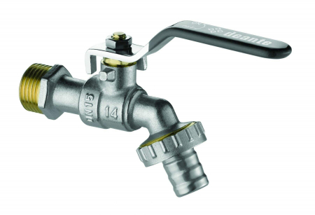 Robinet cu bilă, tip de evacuare de grădină, cu adaptoare - 3/4&quot;, Deante, ,Cromat [1]