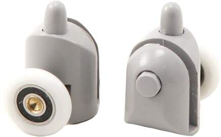 Pare, furtunuri si accesorii dus - Role inferioare, detașabil, pentru sticle de 5 mm - FI 23 mm, Deante, ,