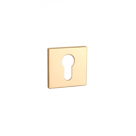 Manere si rozete pentru usi - Rozeta APRILE Q SUPER SLIM 5MM LG - auriu lustruit PZ